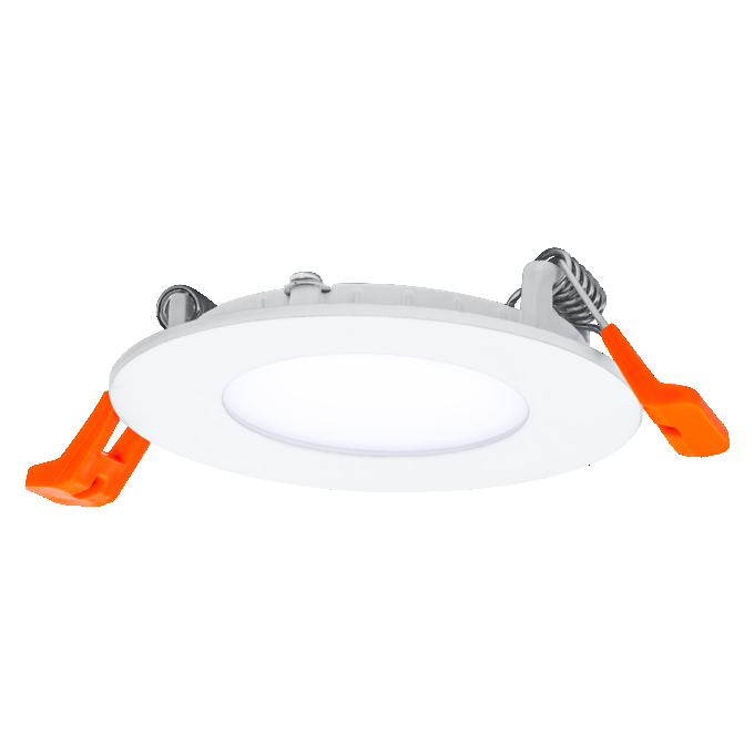 Downlight Slim 85mm 4.5W 6500K white, upright, sw. on
