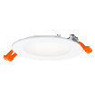 Downlight Slim 120mm 8W 4000K white, upright, sw. on (thumbnail)