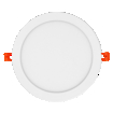 Downlight Slim 225mm 22W 4000K white, upright, alternat (thumbnail)