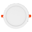 Downlight Slim 225mm 22W 6500K white, upright, alternat (thumbnail)