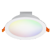 SMART+ MATTER Recess Downlight 170mm 110 ° Multicolor white, upright, sw. on (thumbnail)