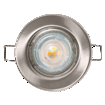Spotlight Recess Set Incl. Osram LED 5x2.6W GU10 Brushed Nickel white, upright, alternat (thumbnail)