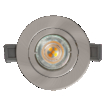 Spotlight Recess Set Incl. Osram LED 4.3W GU10 Brushed Nickel white, upright, alternat (thumbnail)