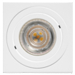 Spot Surface  Square GU10 White white, upright, alternat (thumbnail)