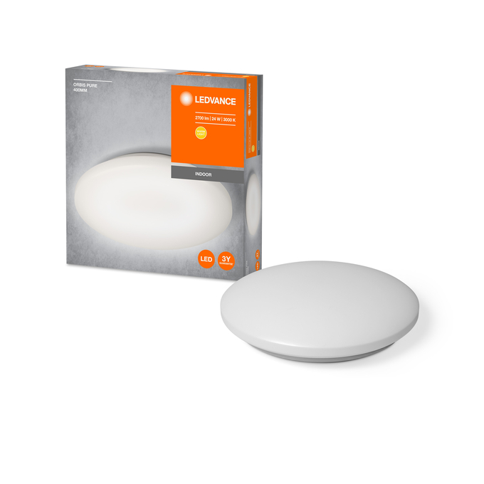 Orbis Pure 400mm 24W  Scatto combinato = Scatto Product Beauty + immagine della confezione