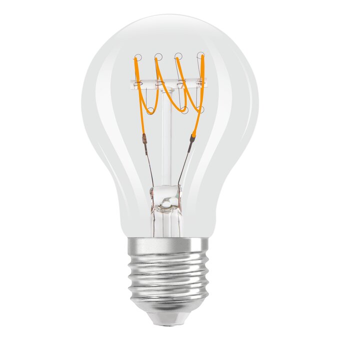 Vintage 1906 Classic A 40 Filament DIM 4.8W 827 Clear E27 white, upright