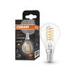 Vintage 1906 Classic P 40 Filament DIM 4.8W 827 Clear E14 Combo Shot = Product Beauty Shot + Packaging Image (thumbnail)