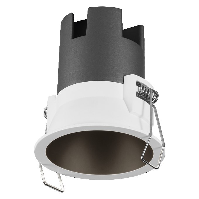 Spot Twist 70mm 5W 4000K White Black white, upright, sw. on
