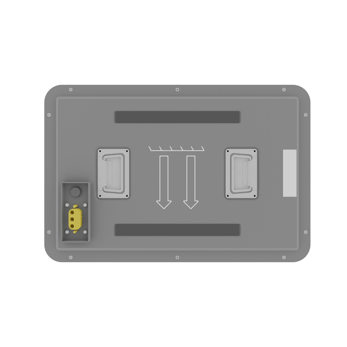 LES HV-4K white, top view