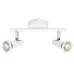 LED Spot GU10 White 2 X 3.4W 927 DIM white, upright, sw. on (thumbnail)