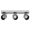 Decor Spot Jupiter Silver 3 Spot white, upright (thumbnail)
