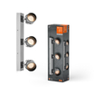 Decor Spot Jupiter Silver 3 Spot Scatto combinato = Scatto Product Beauty + immagine della confezione (thumbnail)