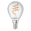 Vintage 1906 Classic P 40 Spiral Filament DIM 4.6W 927 Clear E14 white, upright, OSRAM logo (thumbnail)