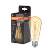 Vintage 1906 Edison 40 Heart Filament DIM 4.9W 922 Gold E27 Combo Shot = Product Beauty Shot + Packaging Image (thumbnail)