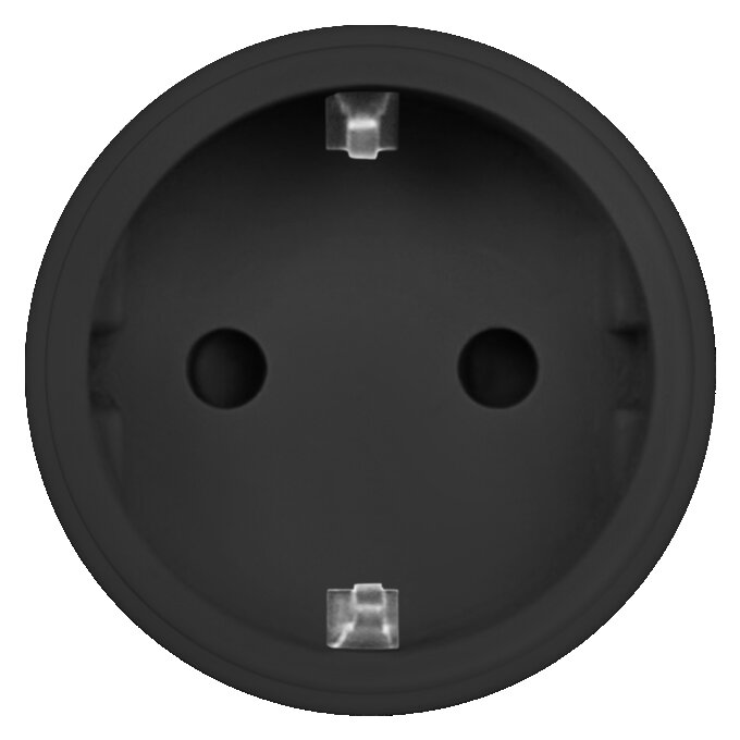 SMART+ MATTER Plug EU Black white, upright, alternat