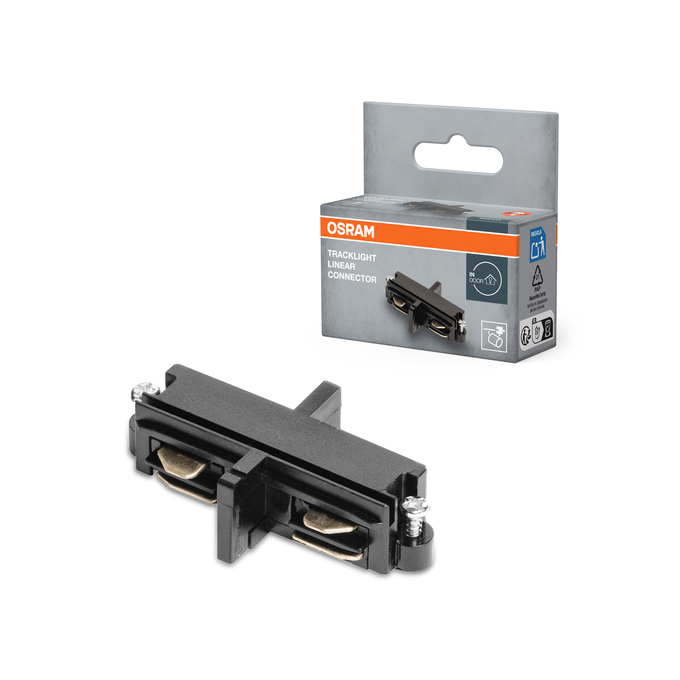 Tracklight Linear Connector Black Yhdistelmäkuva = Product Beauty Shot + pakkauskuva