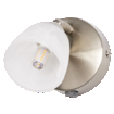 LED Spot Cup 1xG9 Brushed Nickel white, upright, alternat (thumbnail)