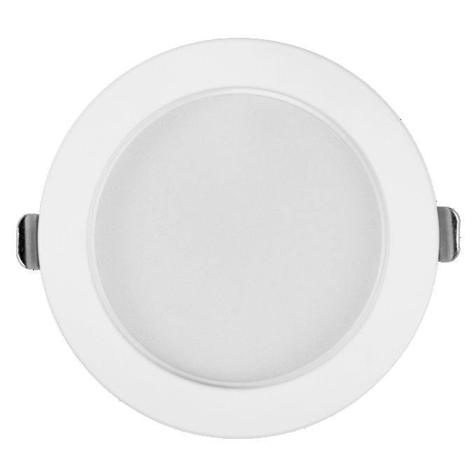LED Downlight Set IP44 Dim Slim 120mm 8W Metal 830 White white, upright, alternat
