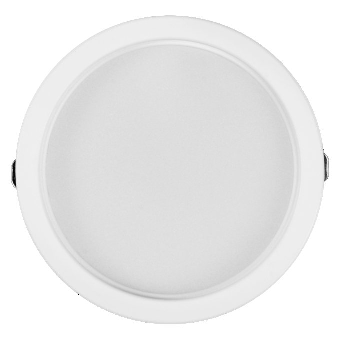 LED Downlight Set IP44 Dim Slim 160mm 18W Metal 830 White white, upright, alternat