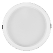 LED Downlight Set IP44 Dim Slim 160mm 18W Metal 830 White white, upright, alternat (thumbnail)
