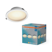 LED Downlight Set IP44 Dim Slim 160mm 18W Metal 830 White Scatto combinato = Scatto Product Beauty + immagine della confezione (thumbnail)