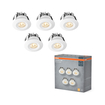 LED Mini Spot Set 6W 830 120° White Yhdistelmäkuva = Product Beauty Shot + pakkauskuva (thumbnail)