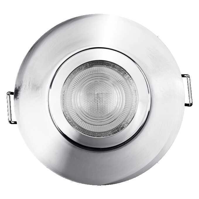 Spot Set Recess GU10 IP65 Press 4.5W 827 Chrome white, upright, alternat