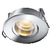 Spot Set Recess GU10 IP65 Press 4.5W 827 Chrome white, upright, sw. on (thumbnail)