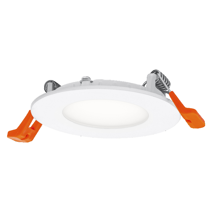 LED spot and downlight recess slim 85mm 4.5W 840 White white, upright, sw. on