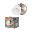 LED Spot Cup 1xG9 Brushed Nickel Scatto combinato = Scatto Product Beauty + immagine della confezione (thumbnail)