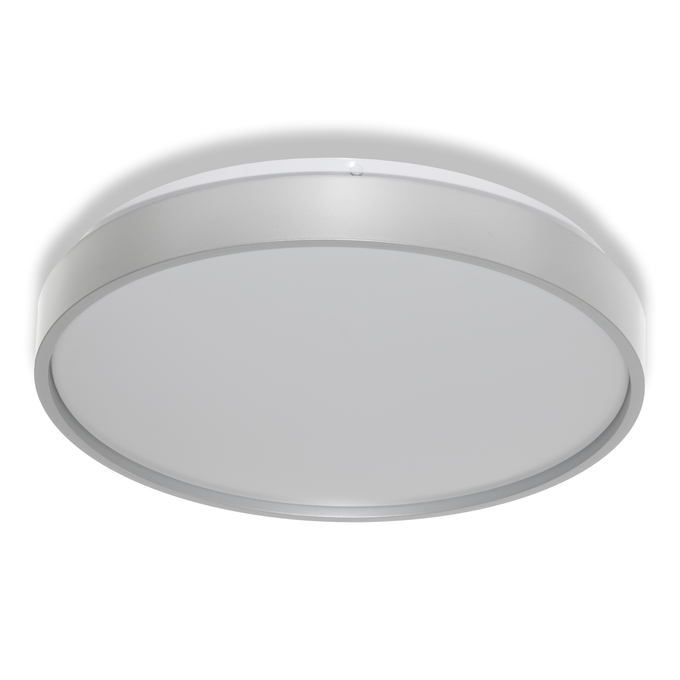 CEILING LUXO ⌀ 32 cm 18W 3000K IP20 SILVER