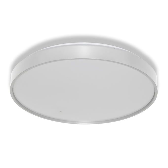 CEILING LUXO ⌀ 38 cm 24W 3000K IP20 SILVER