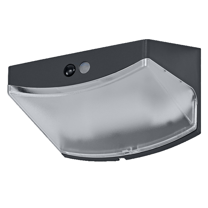 ENDURA Style USB Wall Step M Sensor IP44 Dark Grey