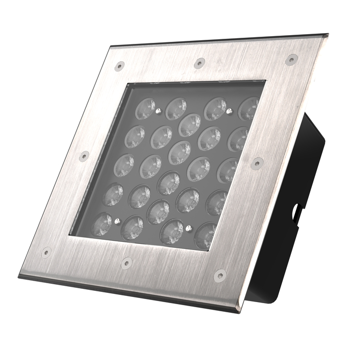 Inground Square 24W 830 SYM45 BK