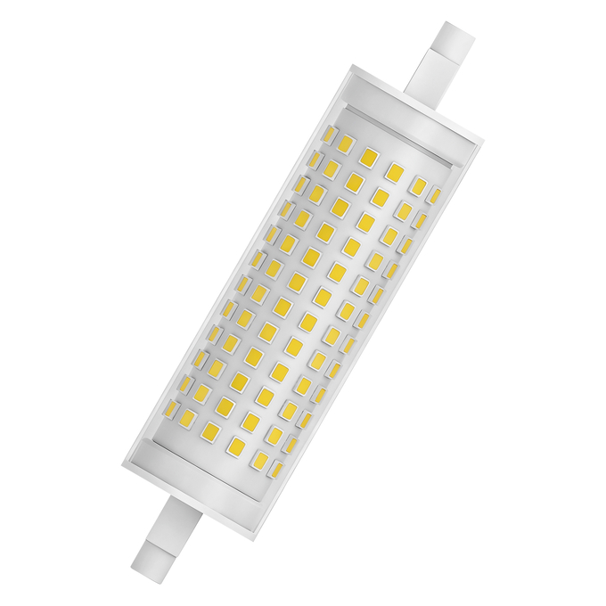 LED Line 118 177 300° V 20W 830 Clear R7s white, diagonal