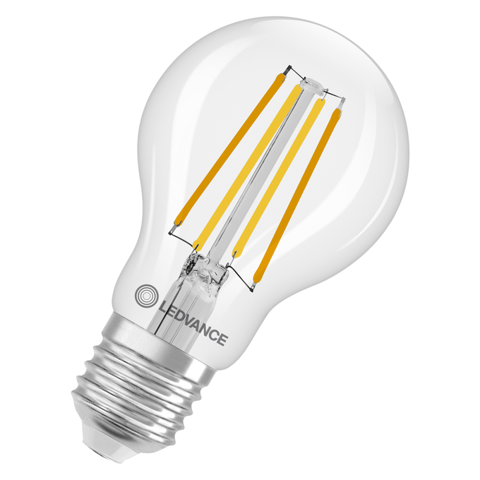 LED CLASSIC A 40 Filament GLOW DIM P 5.9W 930…922 Clear E27