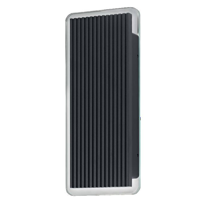 ENDURA Style Striped Brick Wall Updown 6W IP54 Dark grey