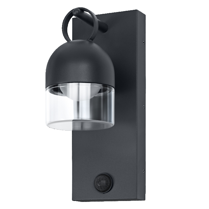 ENDURA Style Cowbell IP65 Wall Sensor 6W Dark Grey