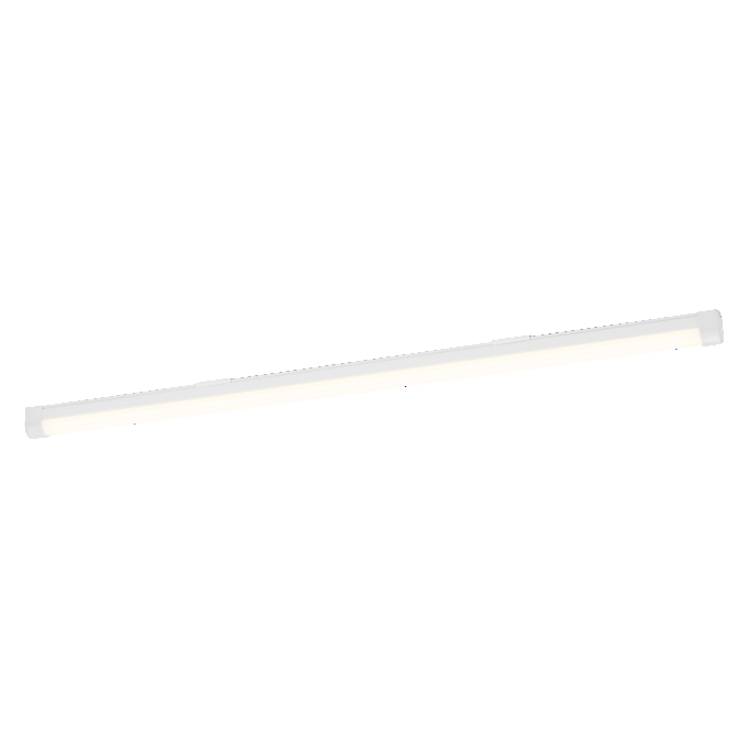 LED Essential Batten 900mm 14W 865 white, upright, sw. on