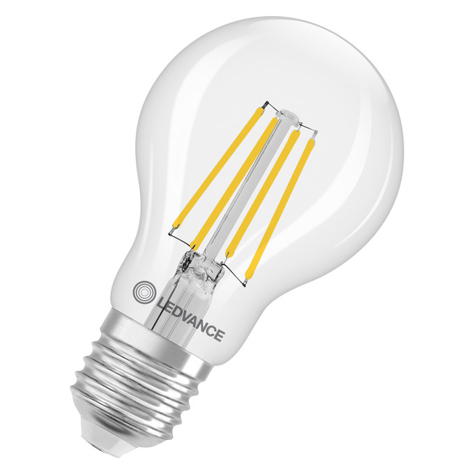 LED Classic A 40 Filament DIM P 3.4W 827 Clear E27
