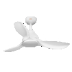 Ceiling Fan Bise 1065mm 48W CCT RGB white, upright (thumbnail)
