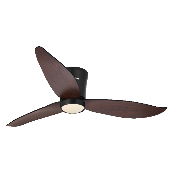 Ceiling Fan Fohn 1168mm 41W CCT white, upright, sw. on