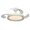 Ceiling Fan Cierzo 1220mm 60W CCT RGB white, upright, sw. on (thumbnail)