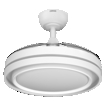 Ceiling Fan Poniente 1060mm 66W CCT white, upright (thumbnail)