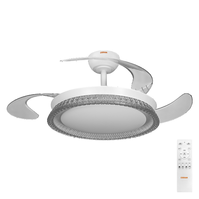 Ceiling Fan Cierzo 1220mm 60W CCT RGB