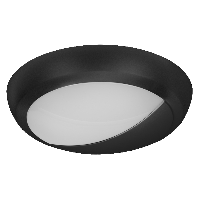 LED Bulkhead Core Eyelid 16W 840 Black