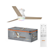 Ceiling Fan Nordes 1065mm 38W CCT RGB Combo Shot = Product Beauty Shot + Packaging Image (thumbnail)