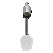 Plug Tube Flex GU10 Satin Nickel EU Plug white, upright, alternat (thumbnail)