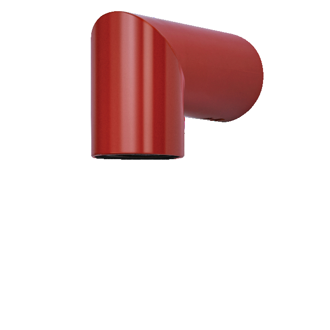 Orbis Tuby Wall E27 Red