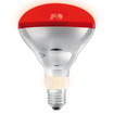 Infrared BR40 250W 240V E27 RED white, upright, sw. on (thumbnail)